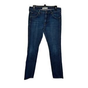 Old Navy Women's Jeans‎ Classic Rise Mid-Rise Skinny Leg Mid- Wash Denim Blue 8